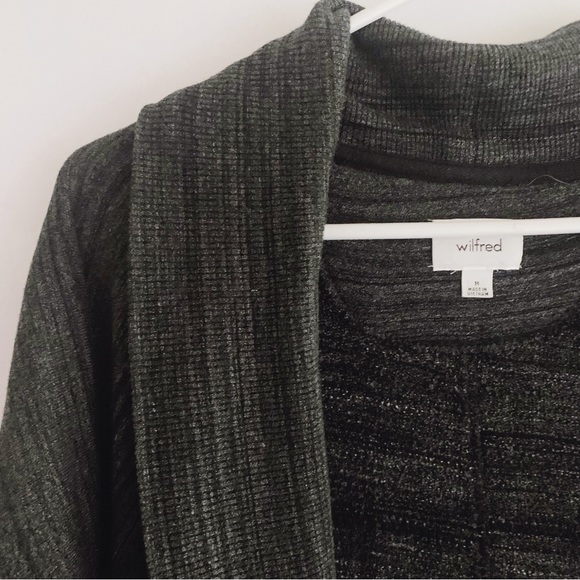 Wilfred size medium charcoal grey cocoon sweatshirt - Picture 1 of 6